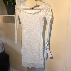 Hale Bob Ivory Lace Dress - NWT